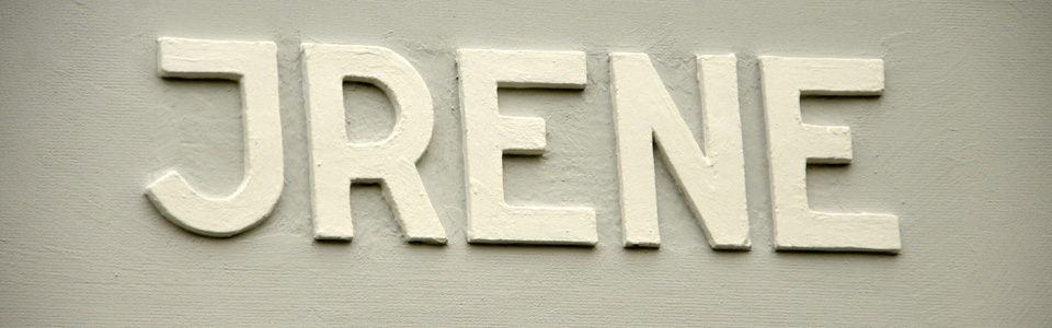 Schriftzug am Haus Irene im Ostseebad Sellin